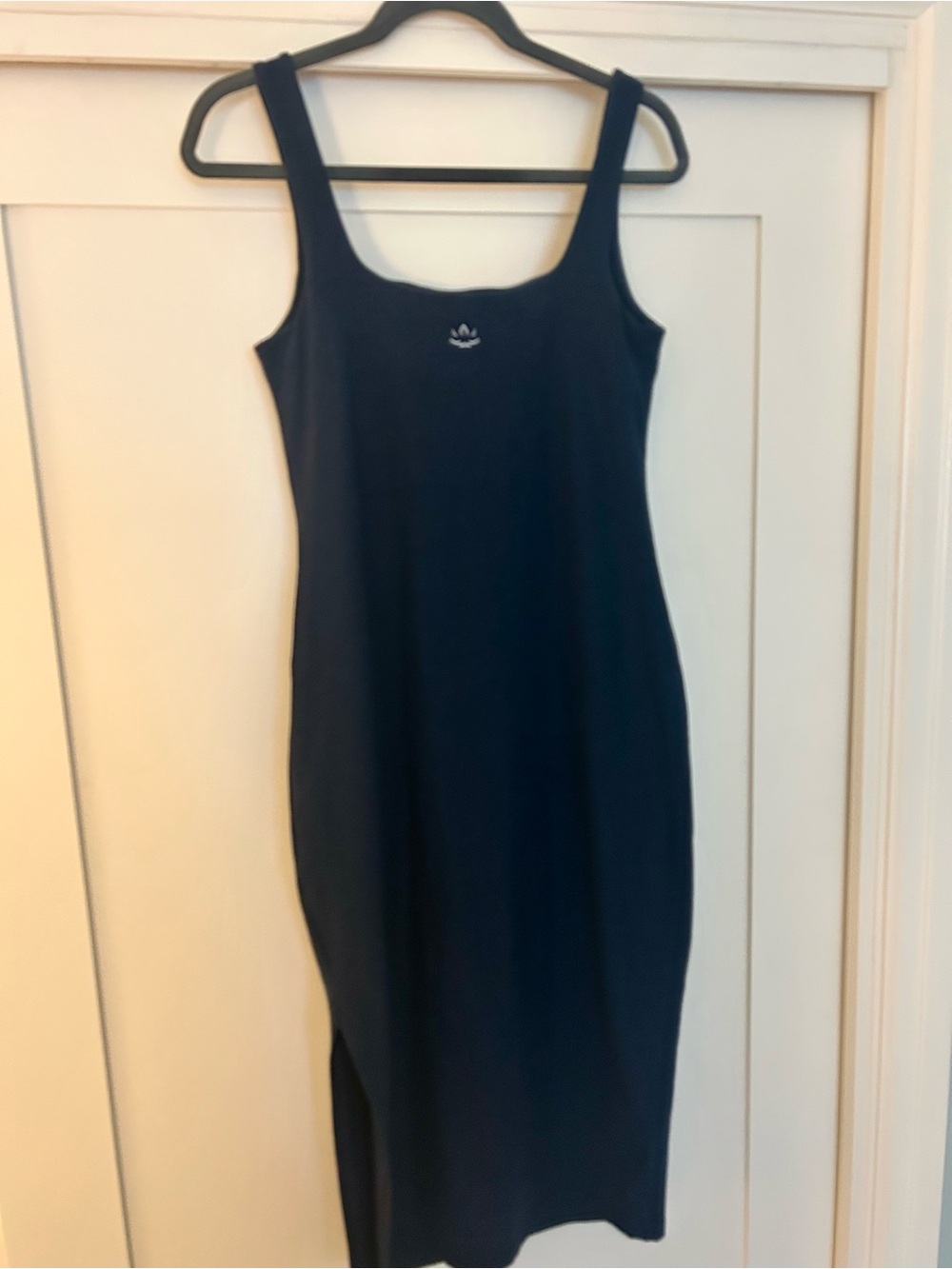 Beyond Yoga Dark Navy Square Neck Midi Dress - Picture 5 of 6